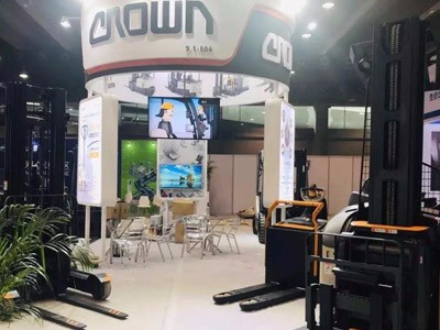 Crown-科朗叉車參與2019 中國(廣州)國際物流裝備與技術展覽會