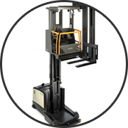 特窄通道三向叉車 特窄通道三向叉車