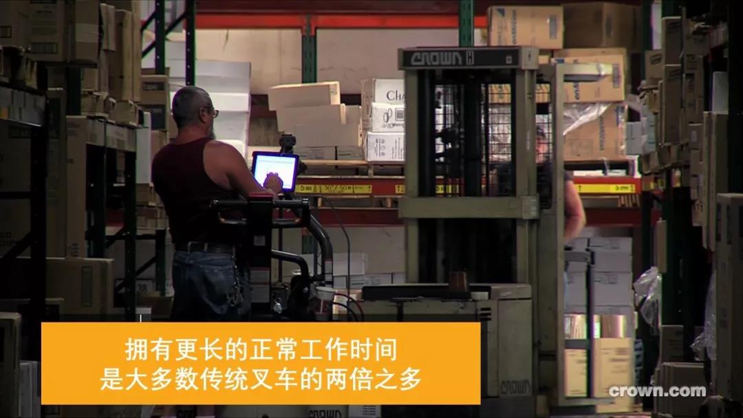 Crown-科朗叉車擁有更長的正常運行時間,提高投資回報率 Crown-科朗叉車擁有更長的正常運行時間,提高投資回報率