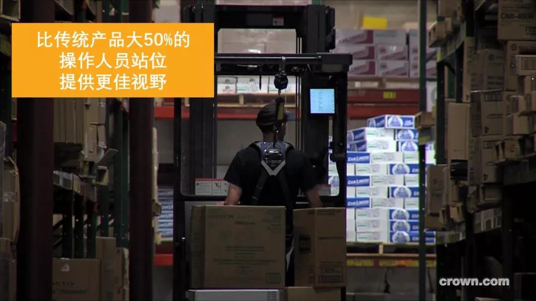 Crown-科朗叉車擁有更長的正常運行時間,提高投資回報率 Crown-科朗叉車擁有更長的正常運行時間,提高投資回報率