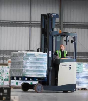 科朗叉車的損壞成本降低超過90%,車隊規模減少超過40% 科朗叉車的損壞成本降低超過90%,車隊規模減少超過40%